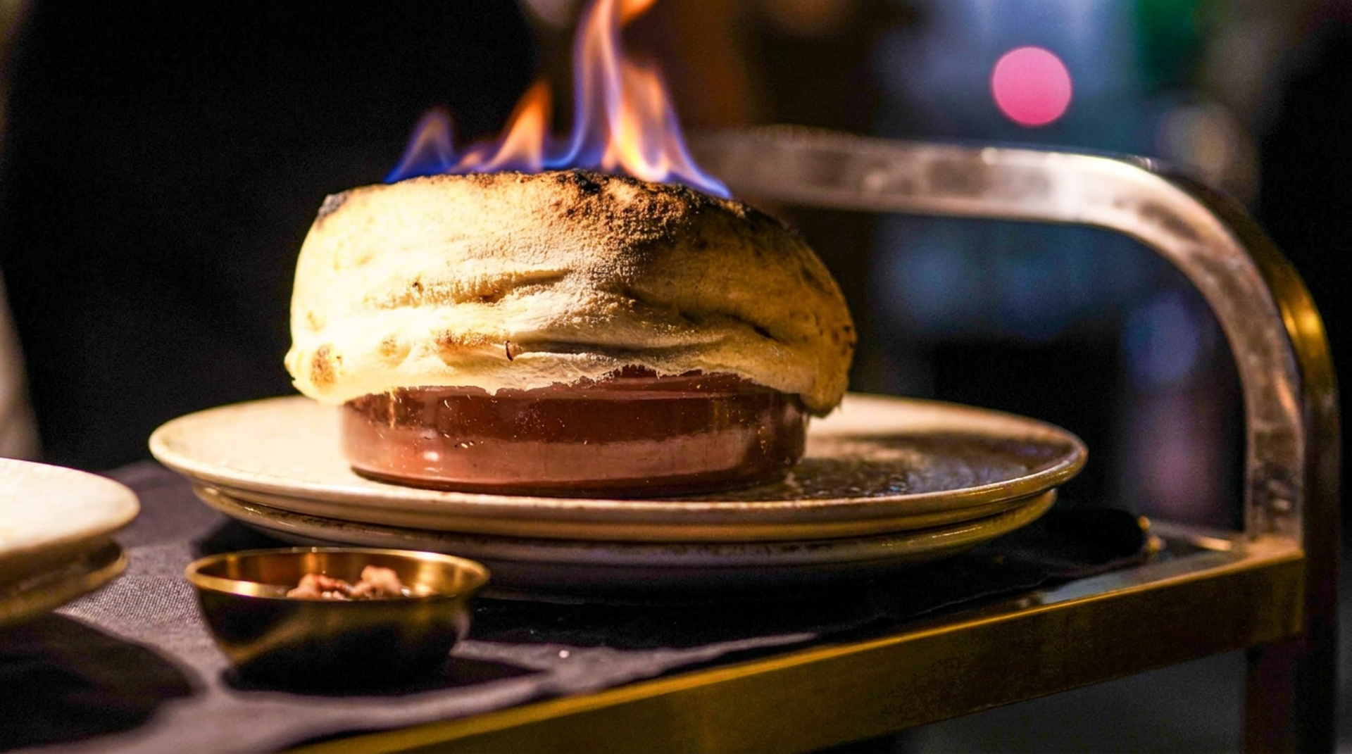 Tableside fire
